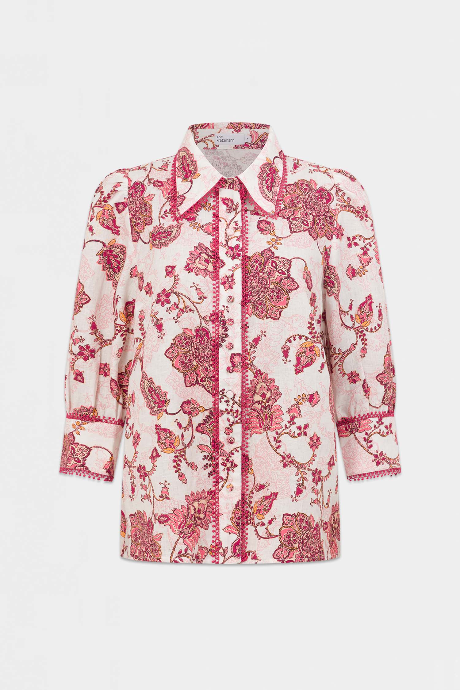 serenade top - rose paisley|  zoe kratzmann| considered design