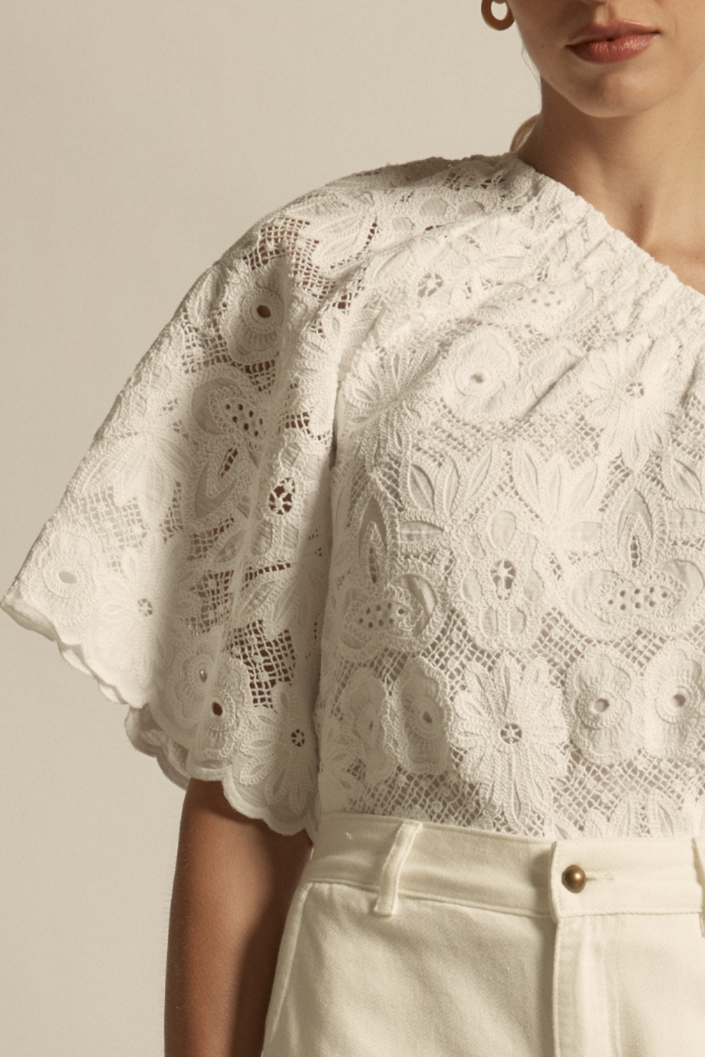 Serene Top - Porcelain|  zoe kratzmann| considered design
