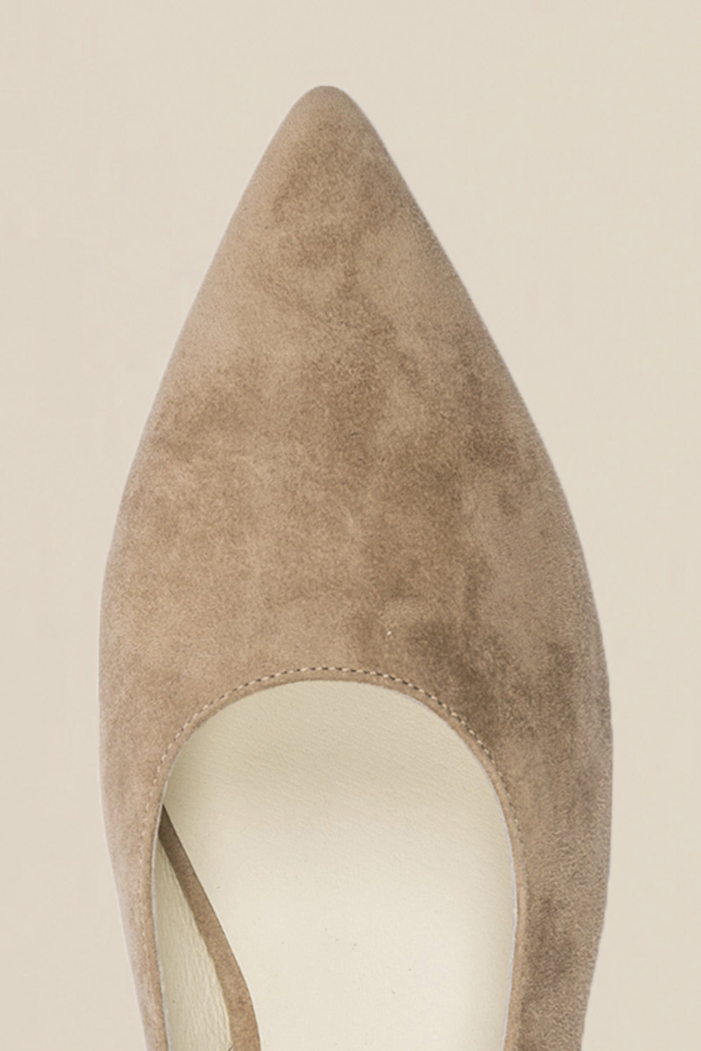 settle sling back - truffle suede – zoe kratzmann