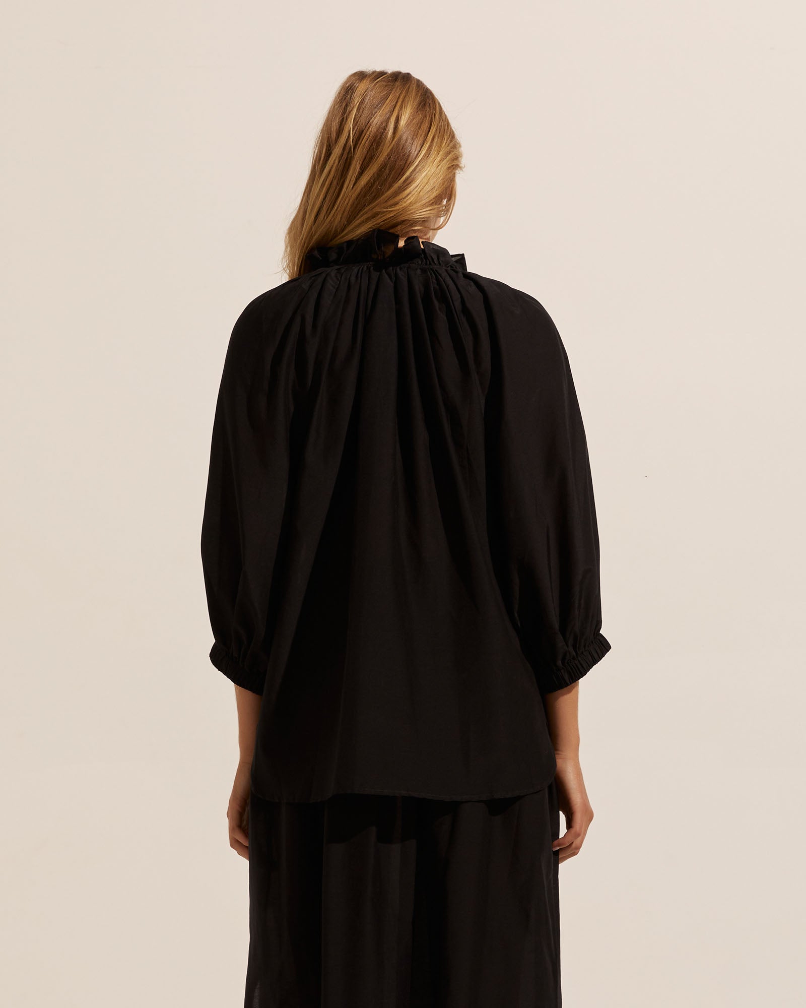 siesta top - black