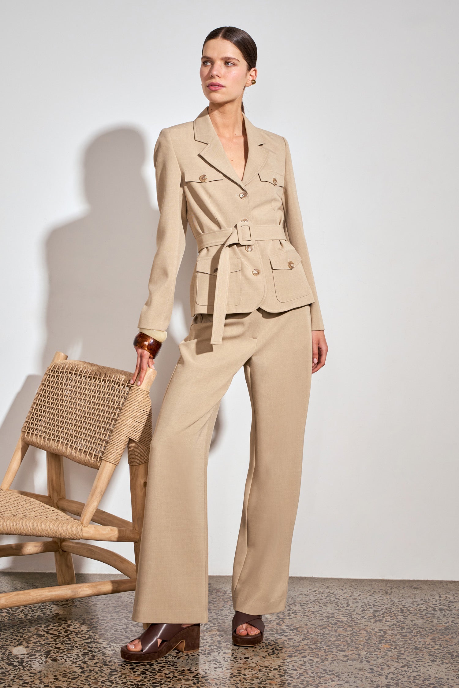 stride pant - hazelnut|  zoe kratzmann| considered design