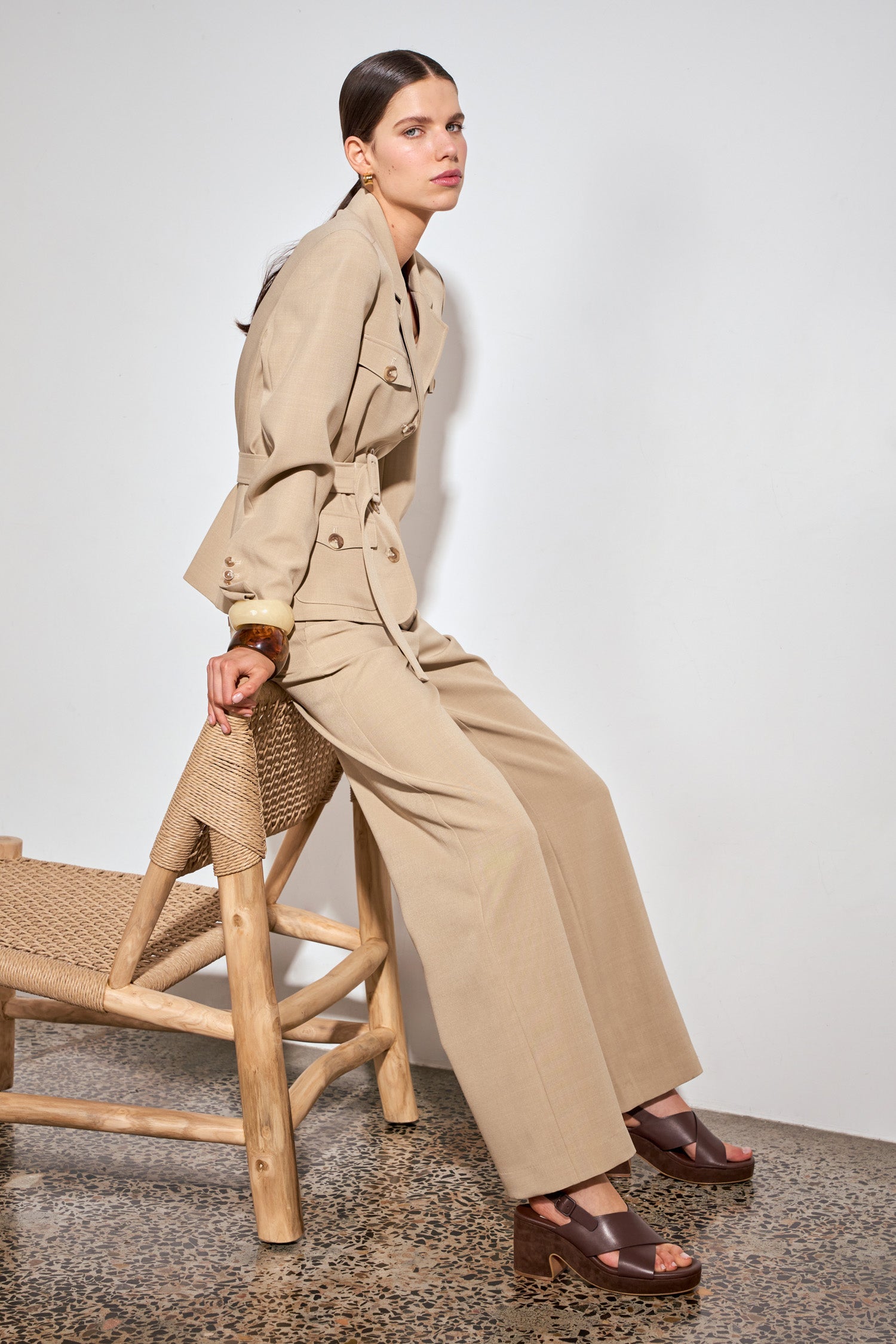 safari jacket - hazelnut|  zoe kratzmann| considered design