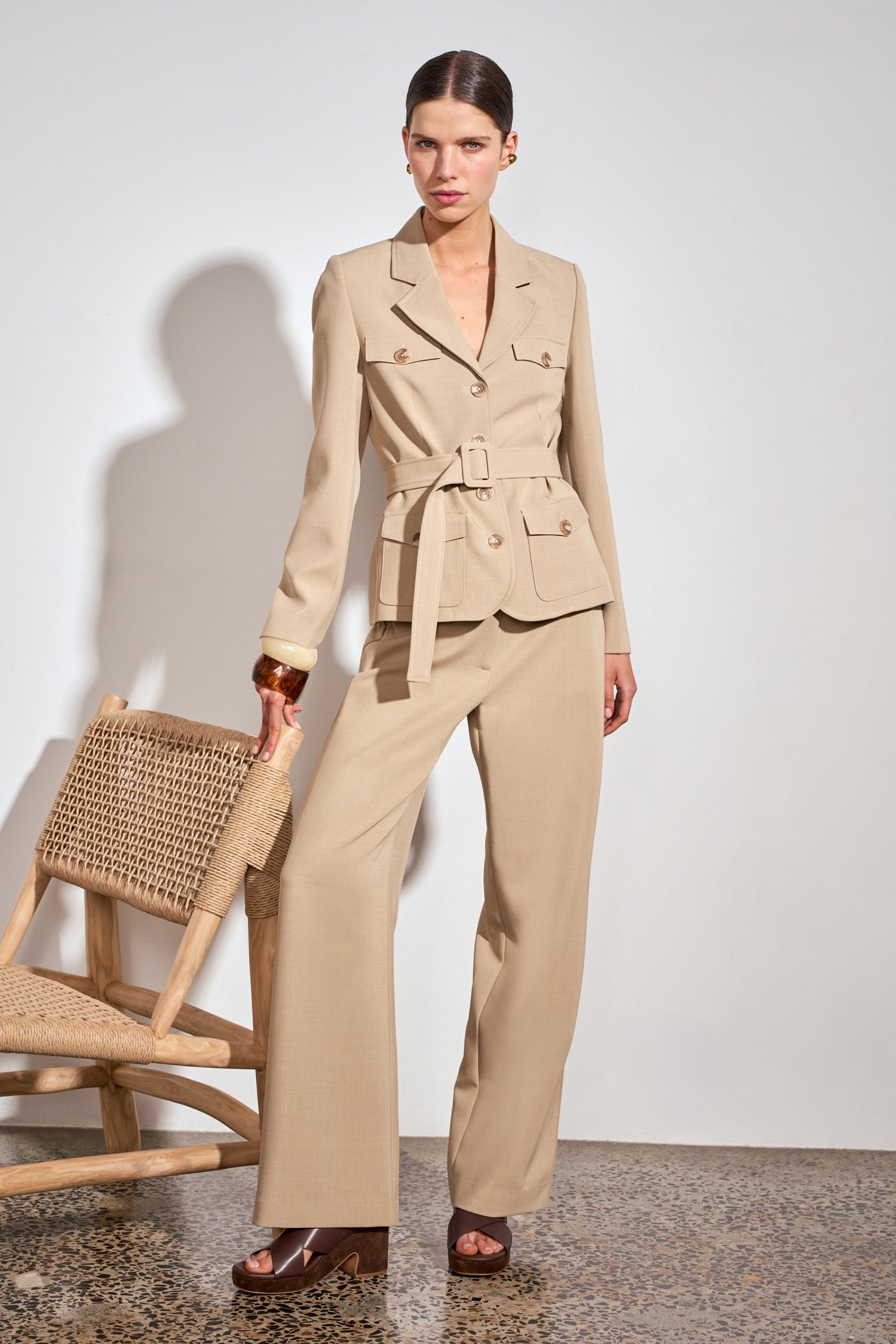 safari jacket - hazelnut|  zoe kratzmann| considered design