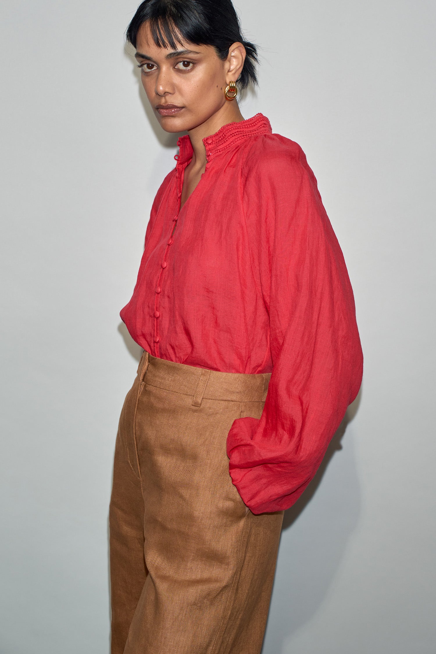 sincere top - scarlet|  zoe kratzmann| considered design