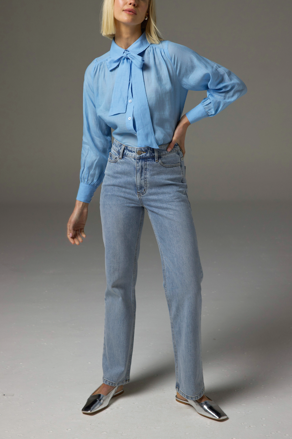 society jean - washed denim
