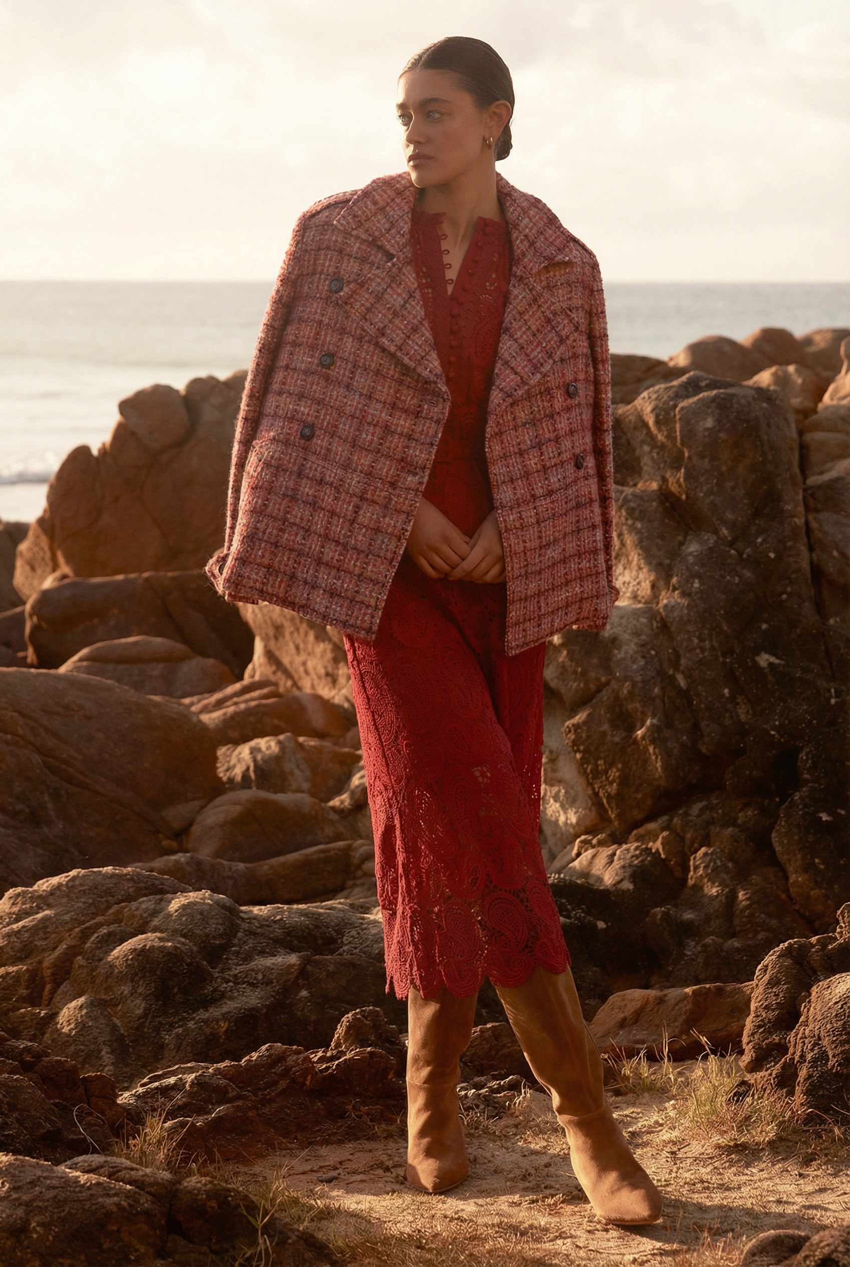 Sonnet dress - raspberry|  zoe kratzmann| considered design