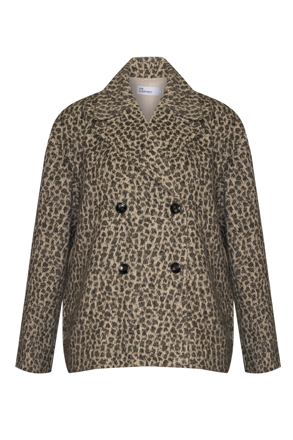 spire coat - ocelot