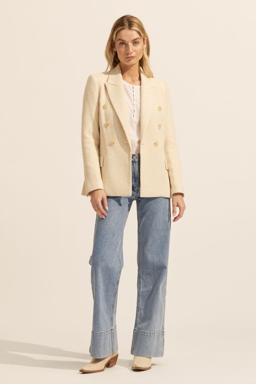 spurt jacket - ecru