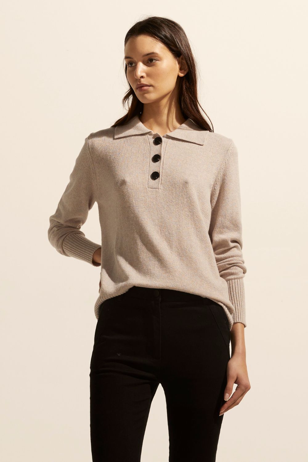 steer knit - Stone