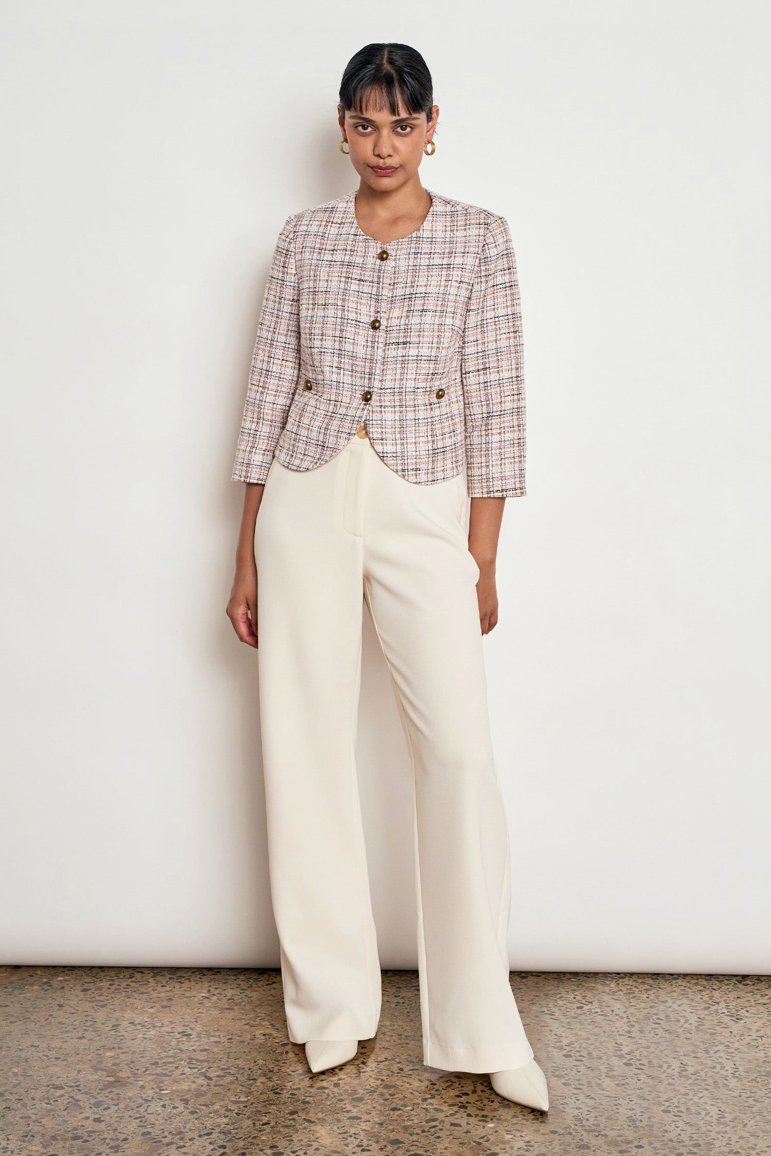 stride pant - ecru|  zoe kratzmann| considered design