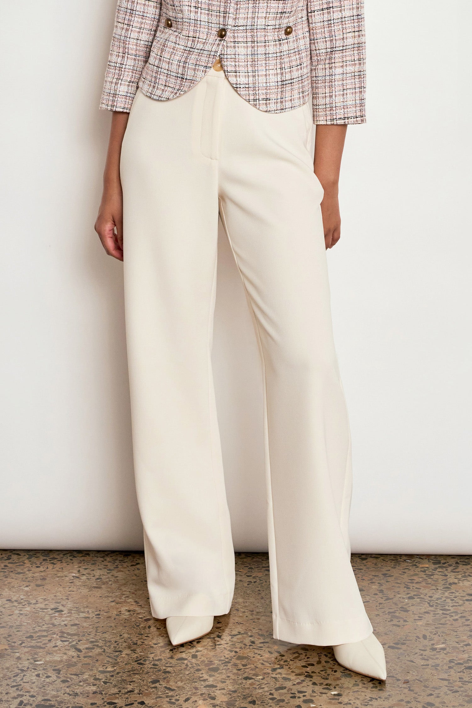 stride pant - ecru|  zoe kratzmann| considered design