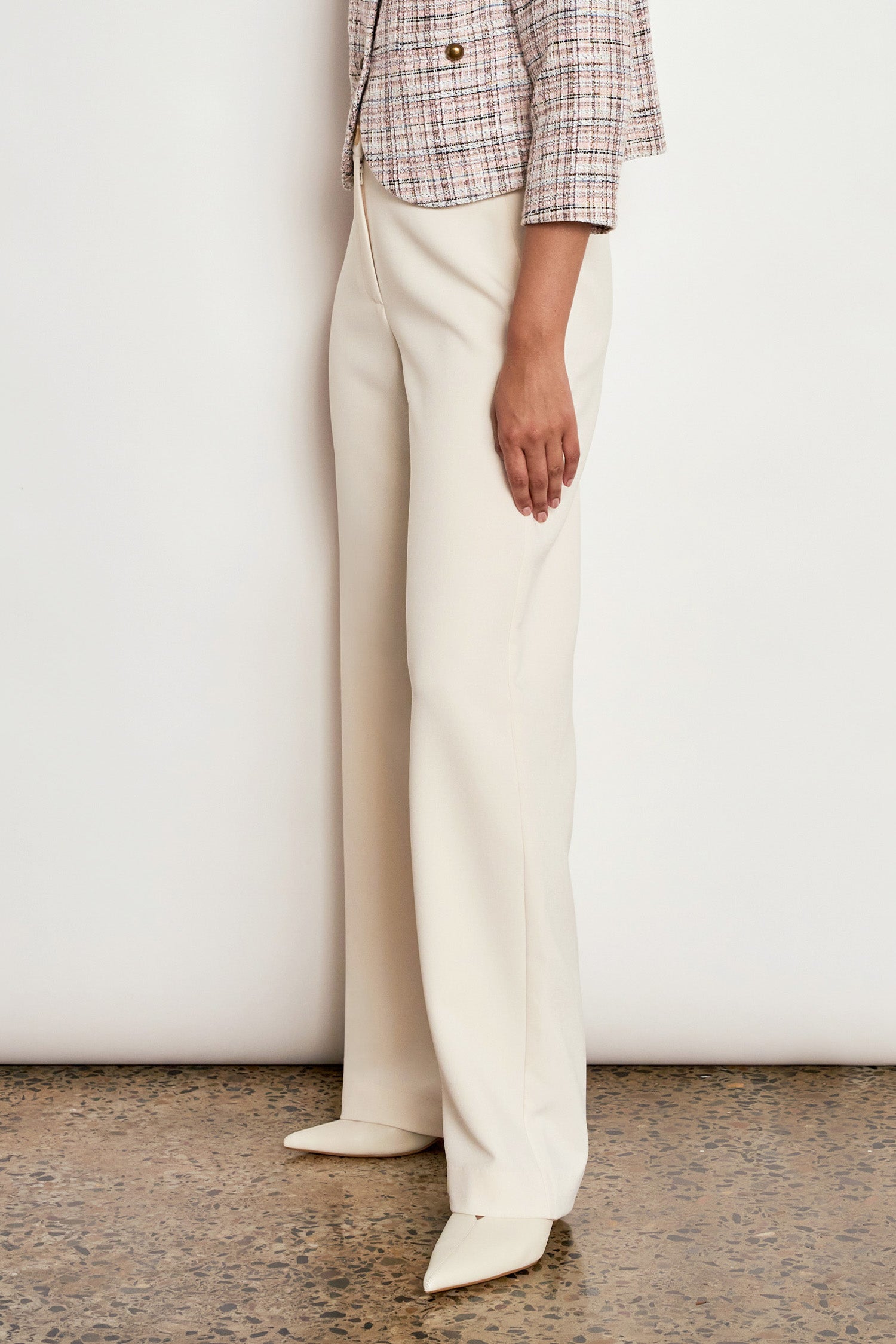 stride pant - ecru|  zoe kratzmann| considered design