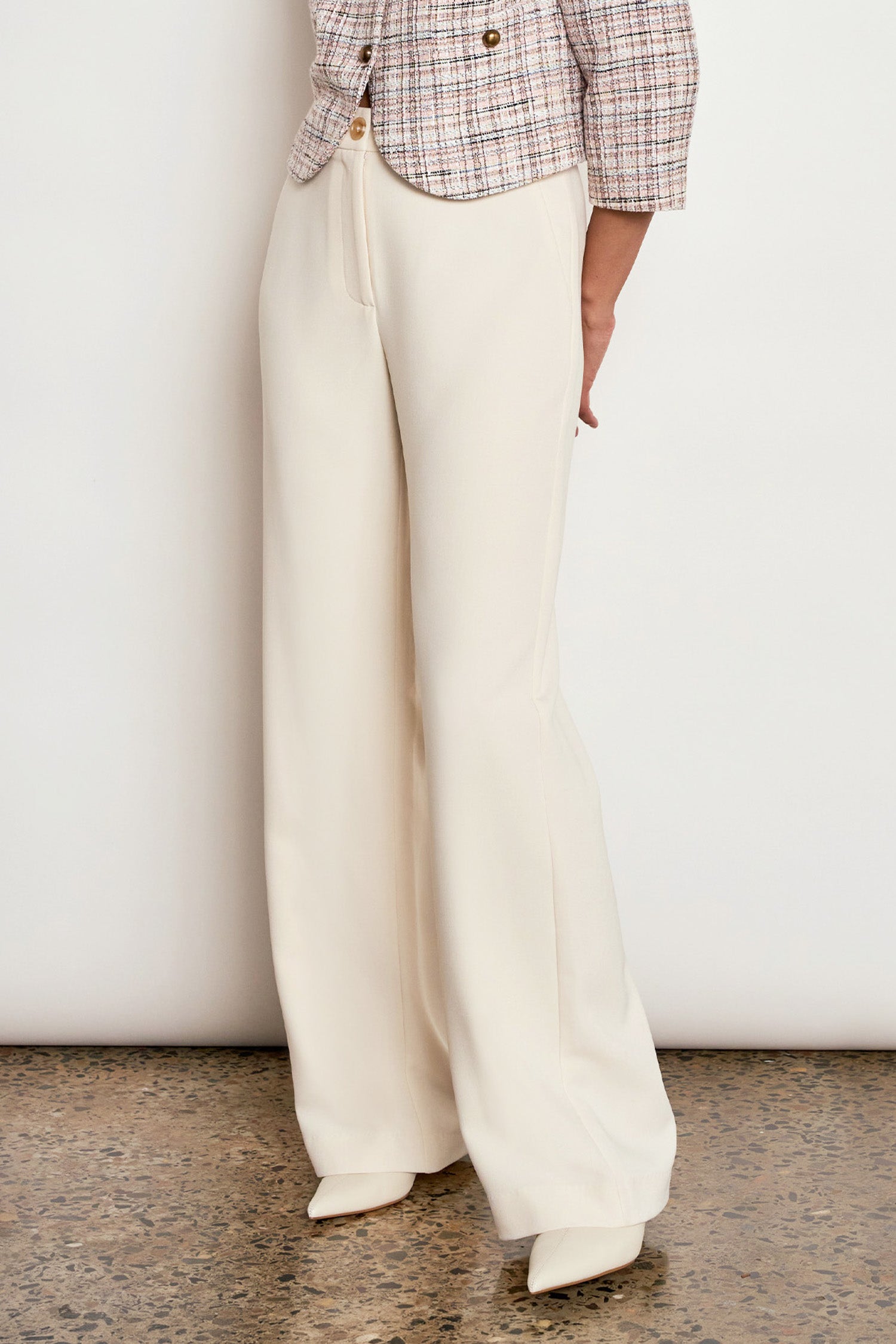 stride pant - ecru|  zoe kratzmann| considered design