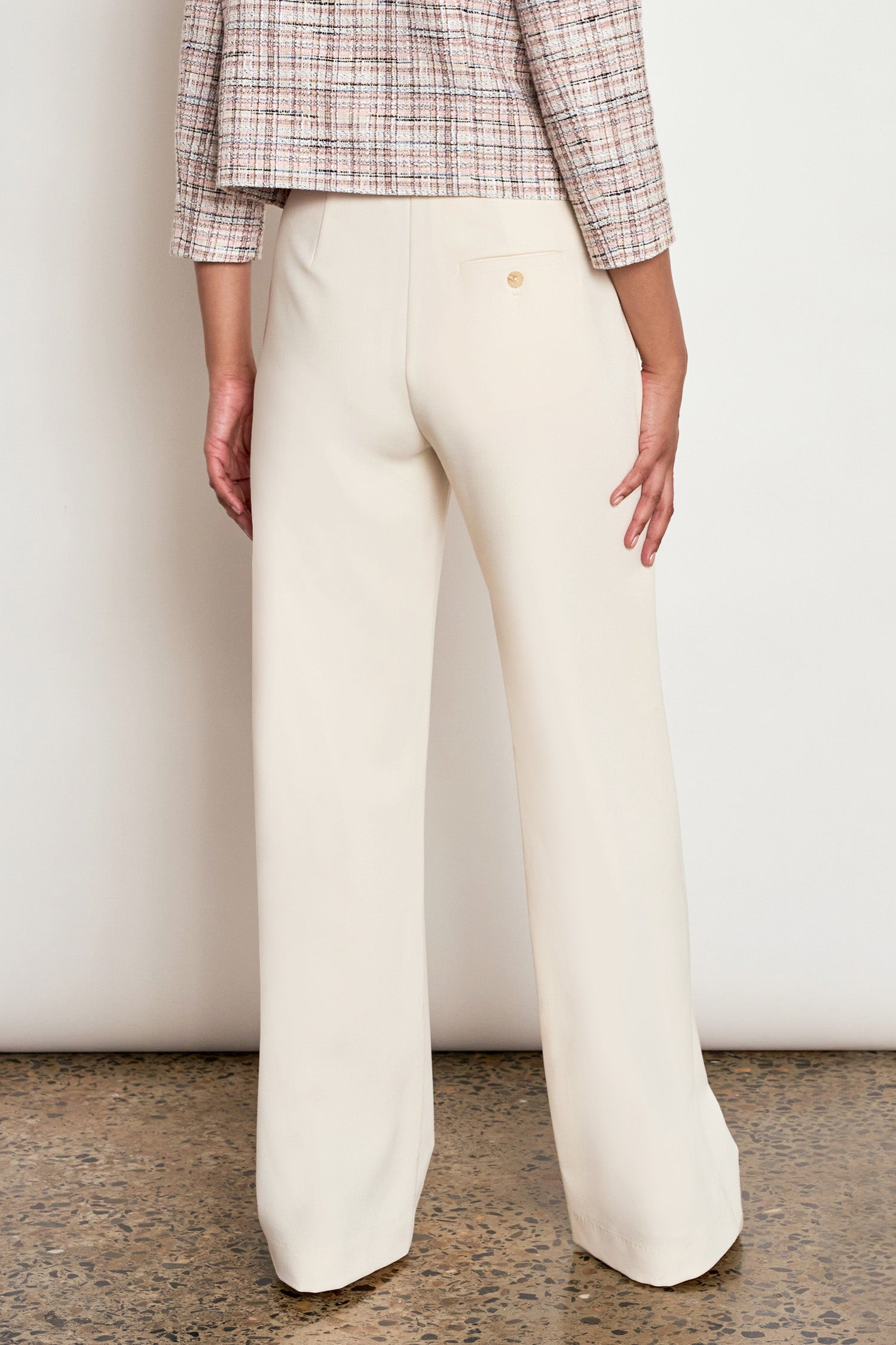 stride pant - ecru|  zoe kratzmann| considered design
