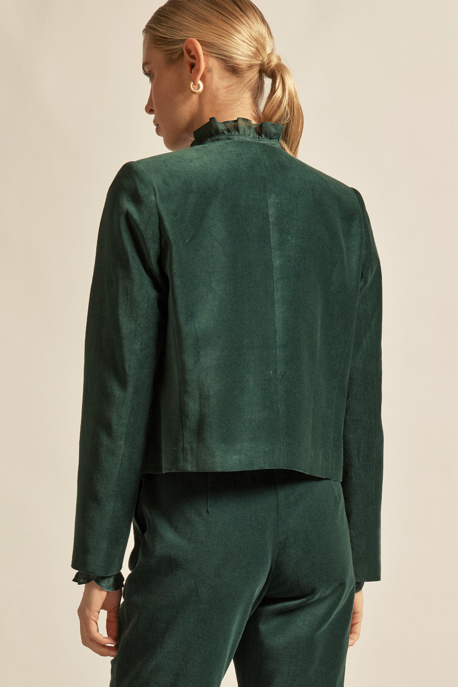 Sway Jacket - Emerald|  zoe kratzmann| considered design