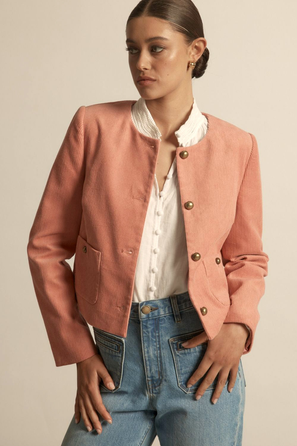 Sway Jacket - Camellia|  zoe kratzmann| considered design