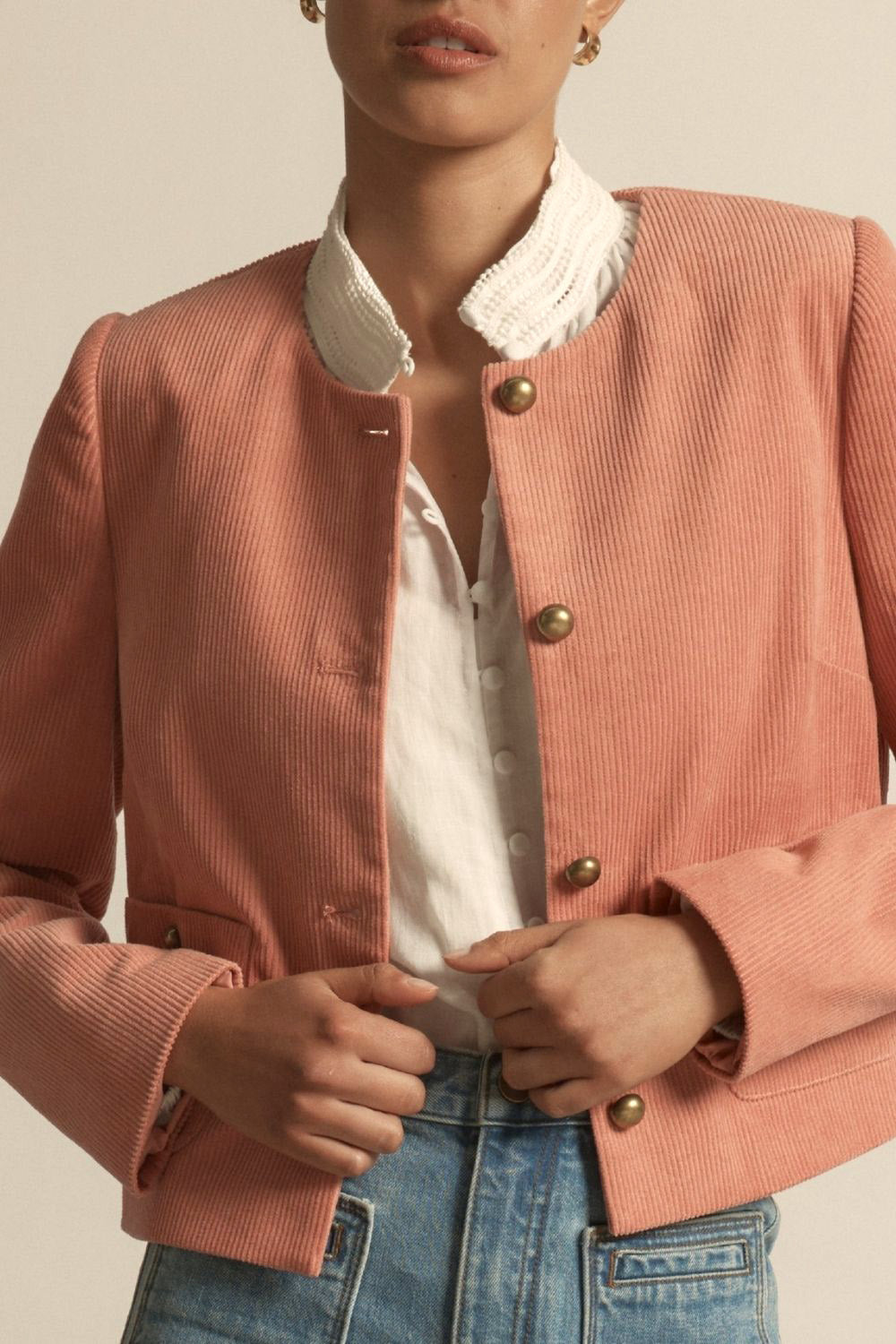Sway Jacket - Camellia|  zoe kratzmann| considered design