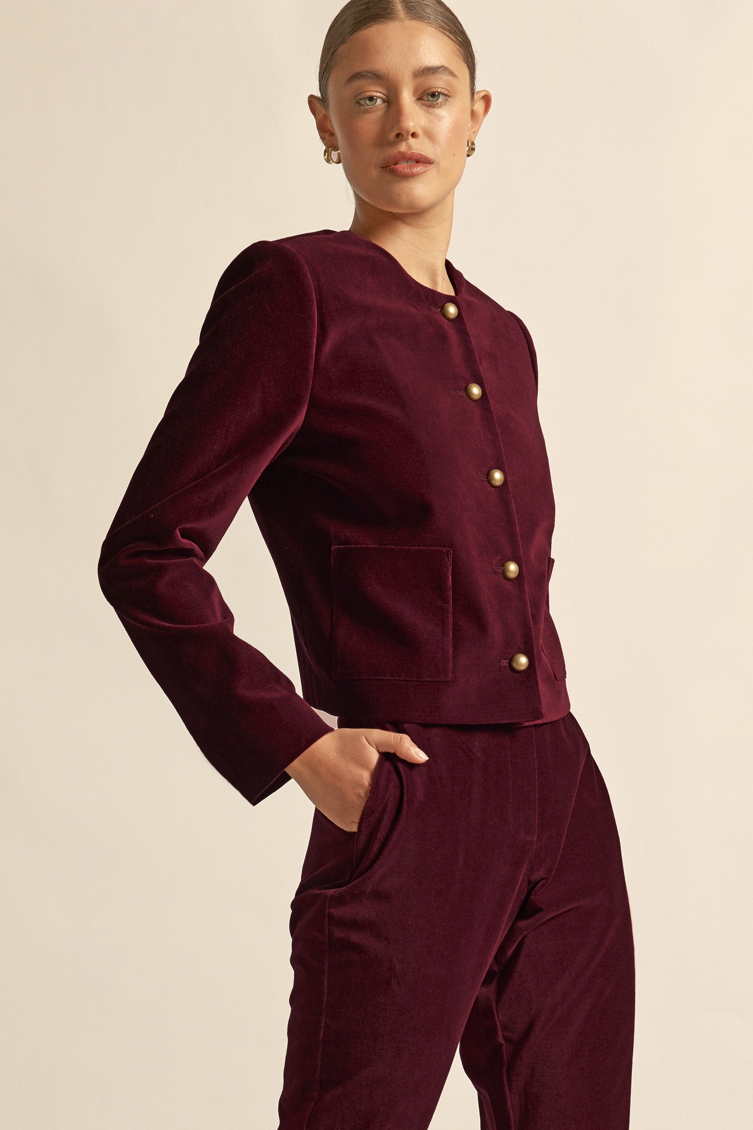 Sway Jacket - berry|  zoe kratzmann| considered design