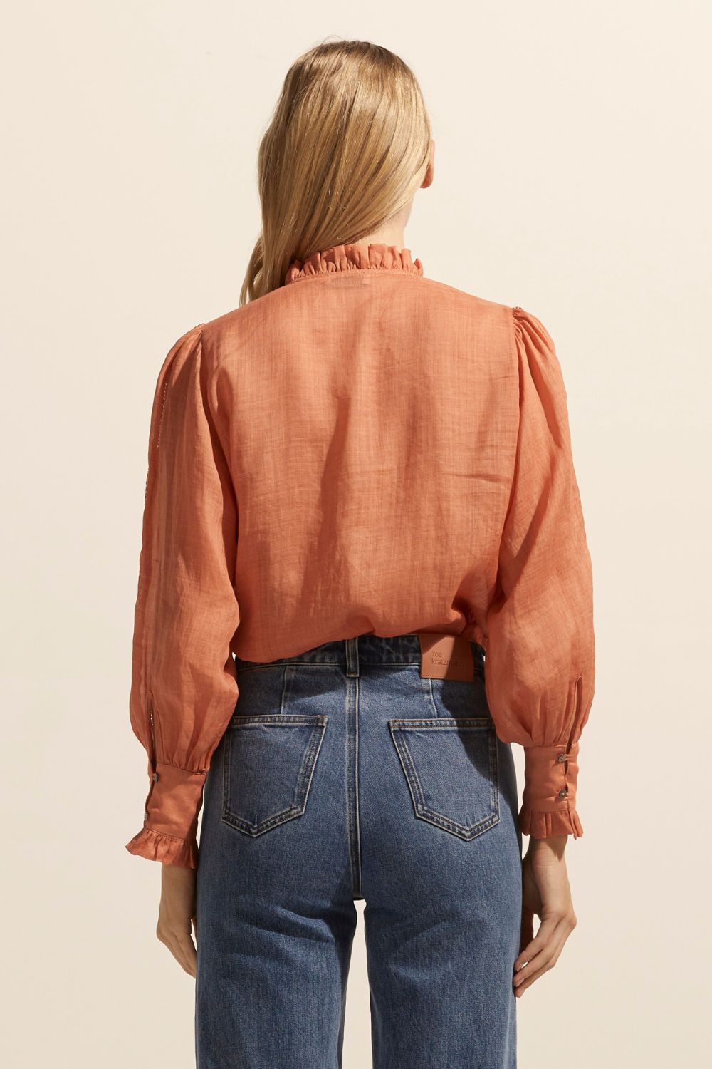 Swoon top - Apricot