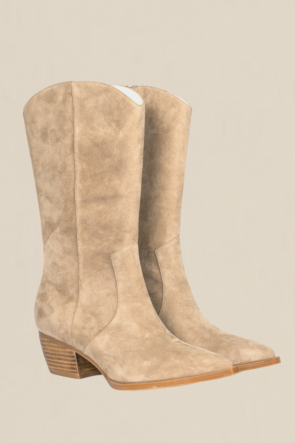 territory boot
 - truffle suede|  zoe kratzmann| considered design