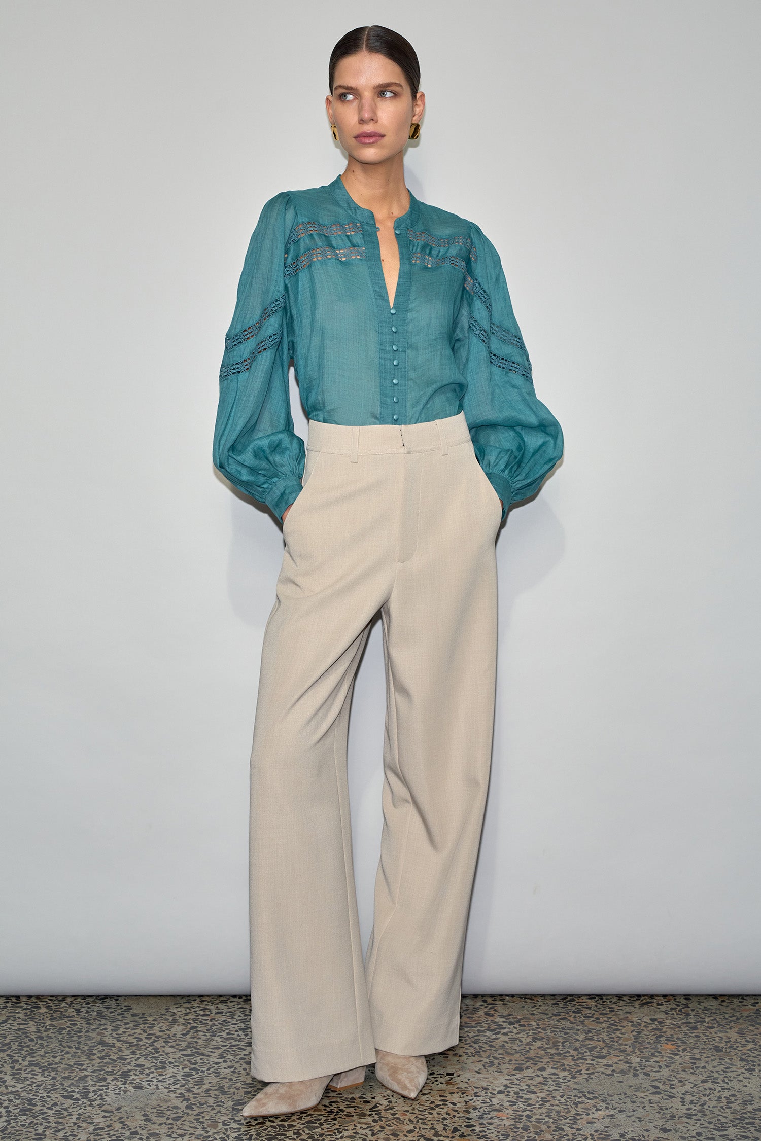 tone top - teal|  zoe kratzmann| considered design