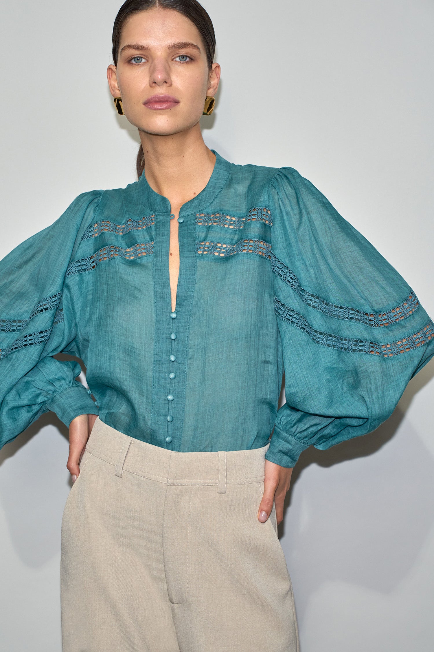 tone top - teal|  zoe kratzmann| considered design