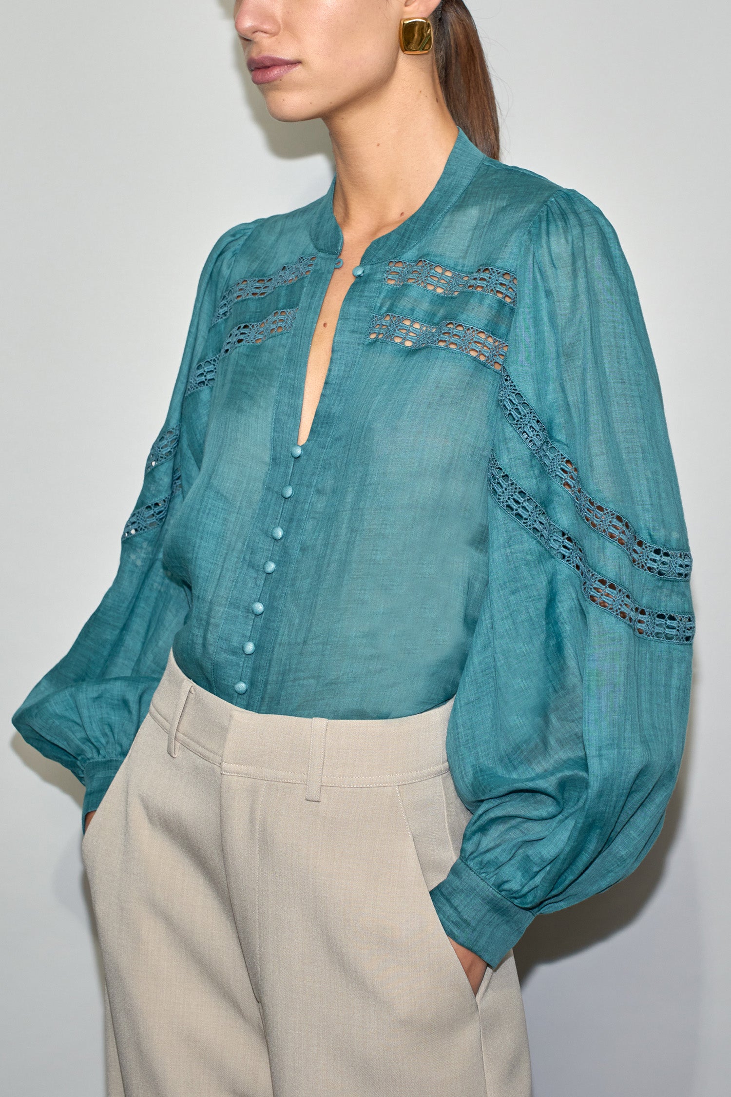 tone top - teal|  zoe kratzmann| considered design