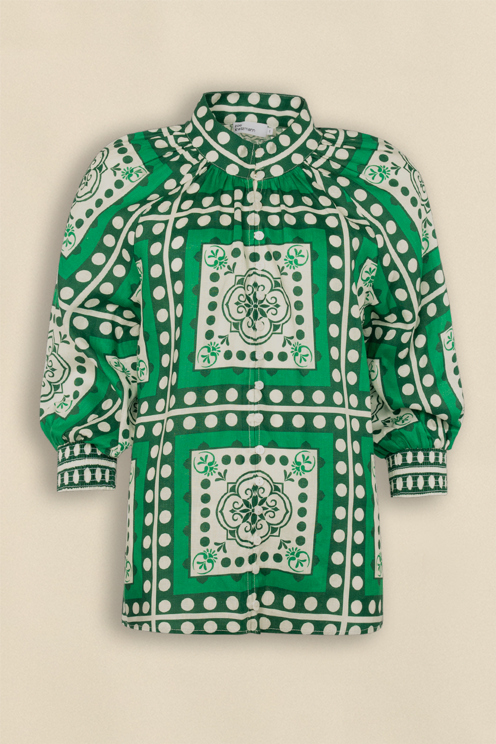 inspire top - parrot scarf|  zoe kratzmann| considered design