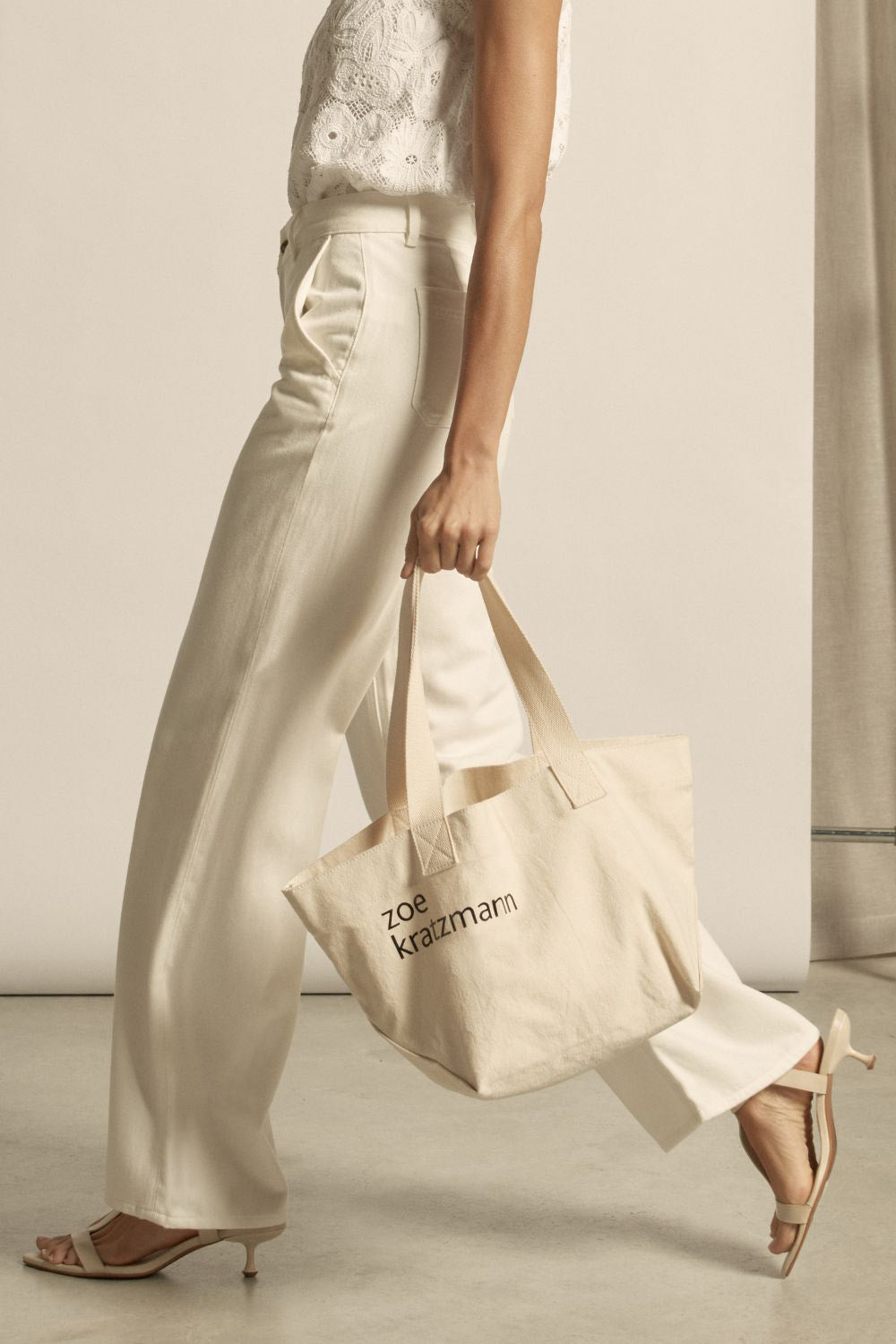 the tote bag - cream|  zoe kratzmann| considered design
