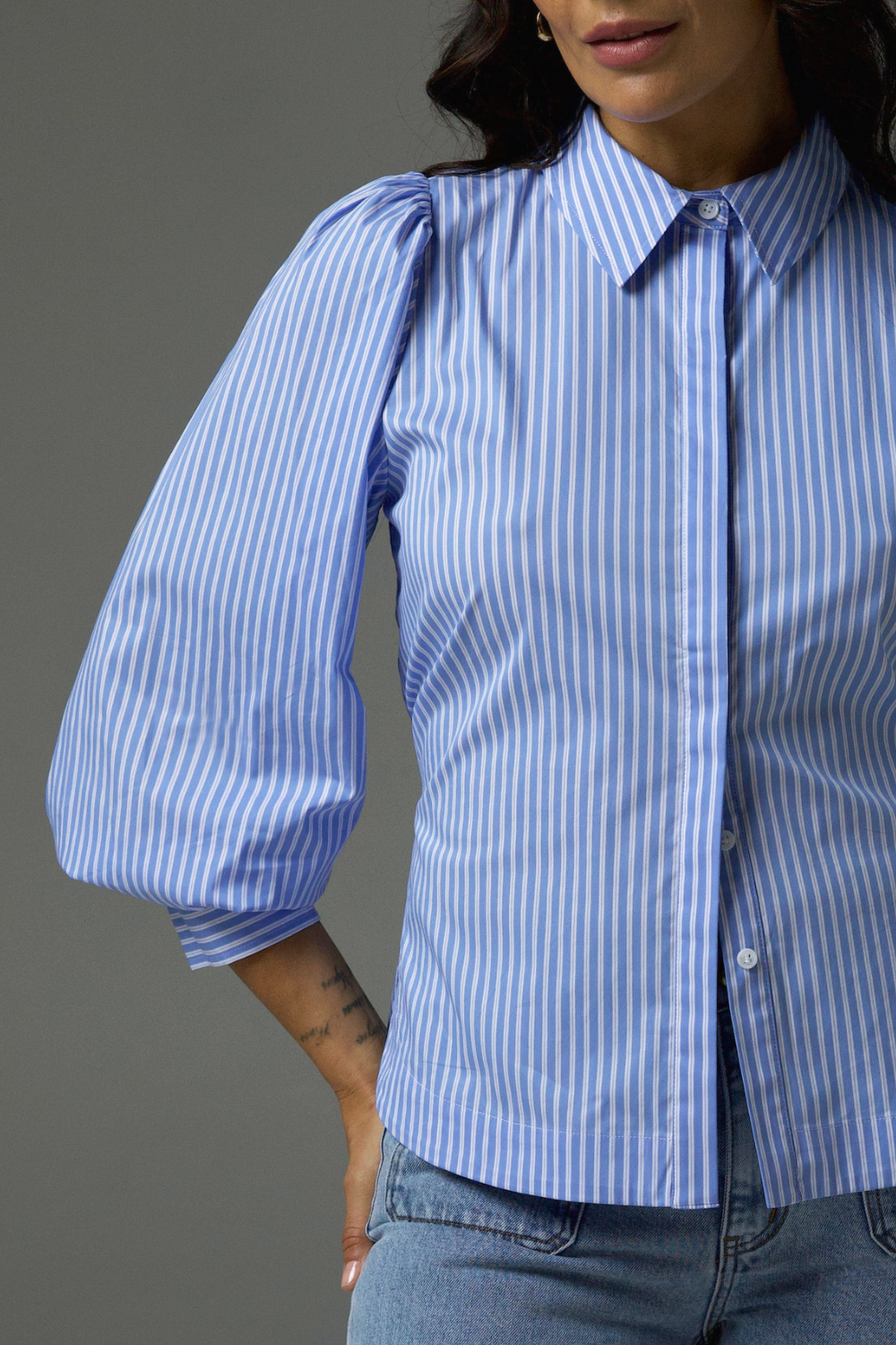 trill top - arctic stripe