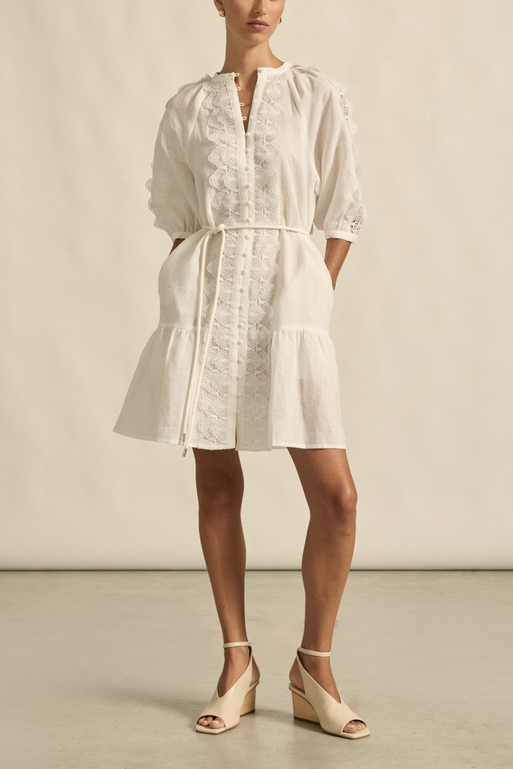 unfurl dress - porcelain|  zoe kratzmann| considered design