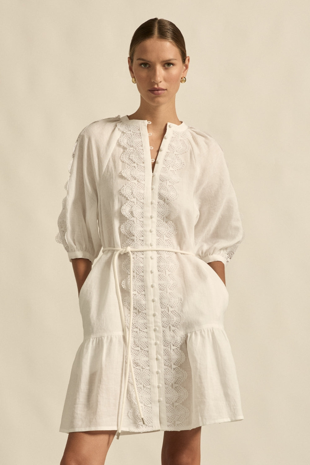unfurl dress - porcelain|  zoe kratzmann| considered design