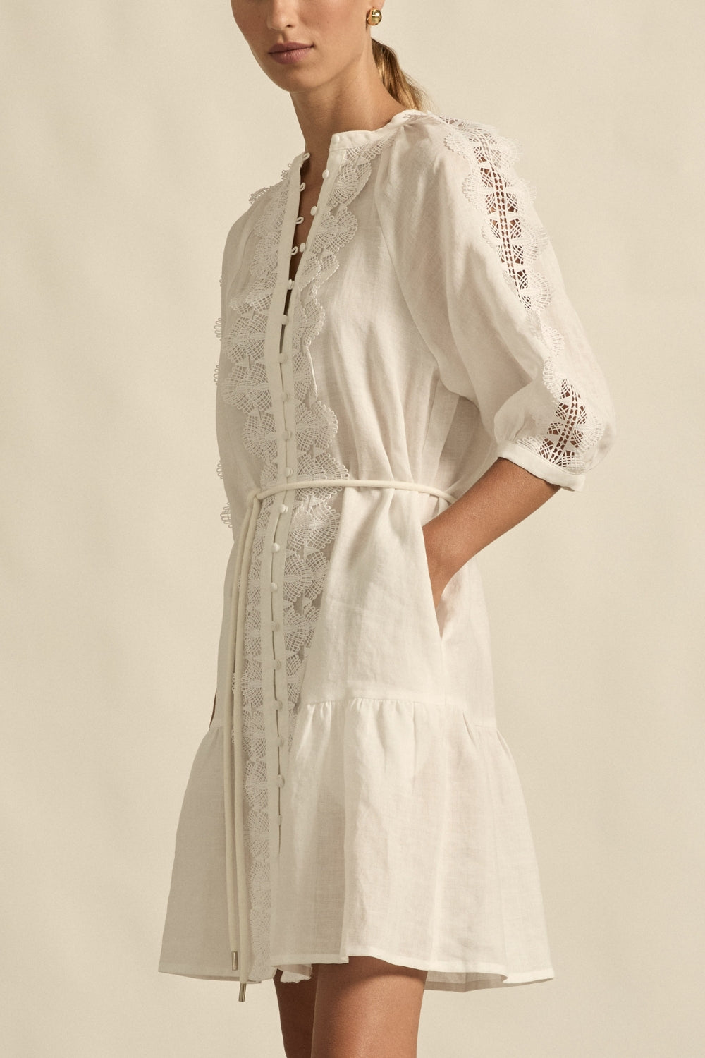 unfurl dress - porcelain|  zoe kratzmann| considered design