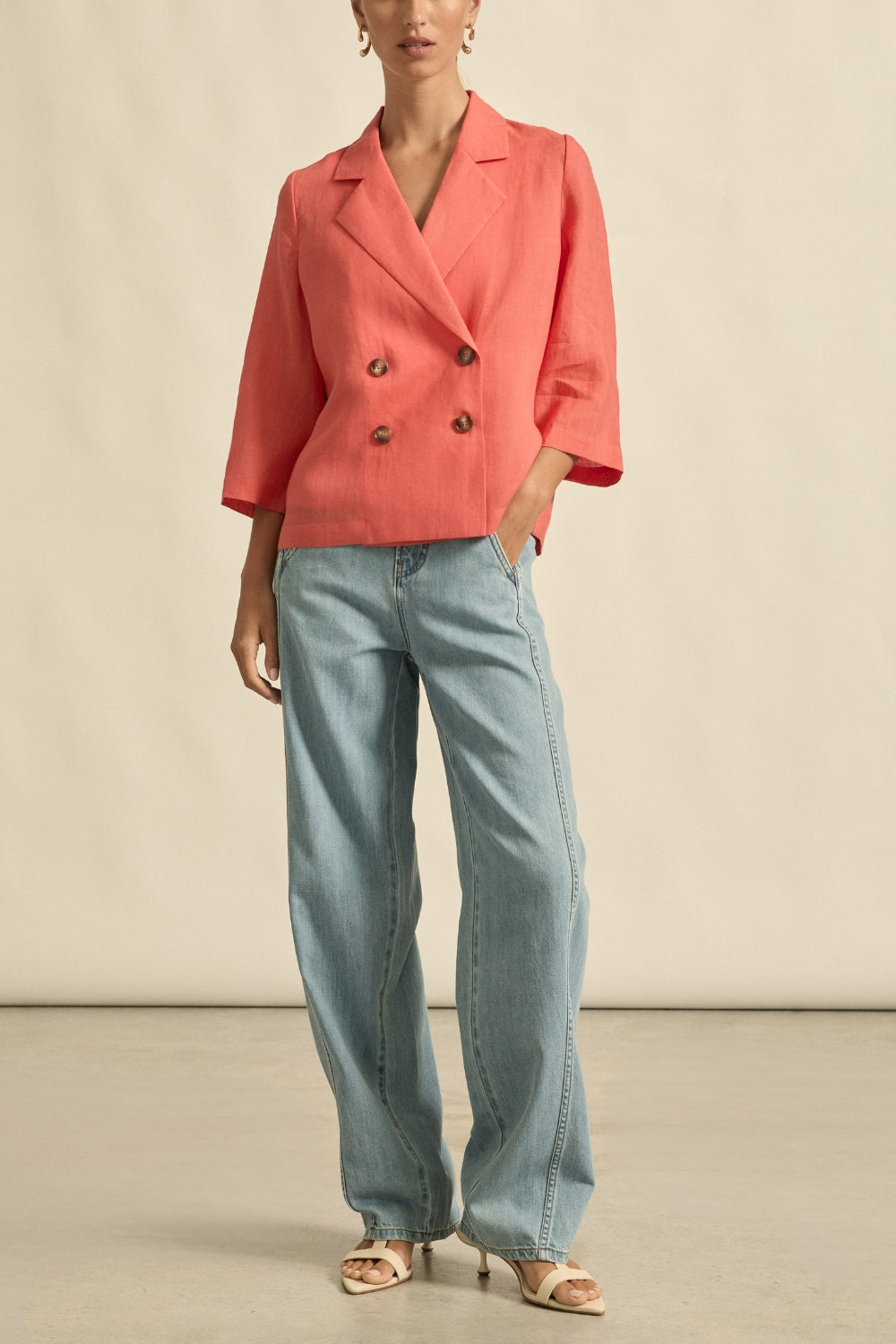 valley jacket - melon|  zoe kratzmann| considered design