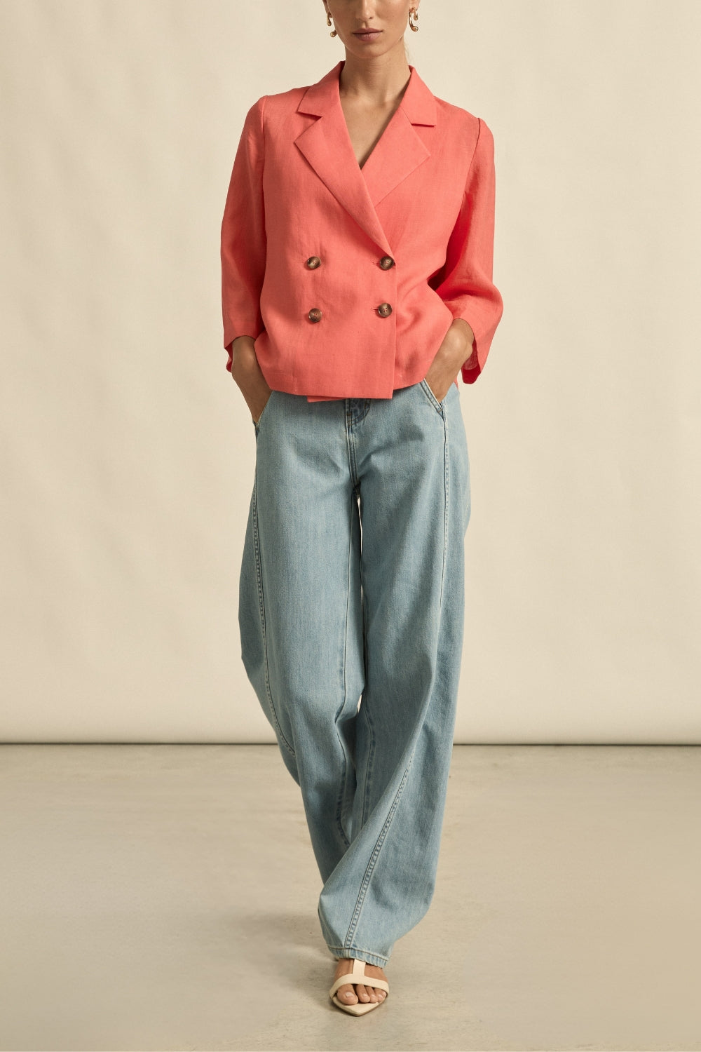 valley jacket - melon|  zoe kratzmann| considered design