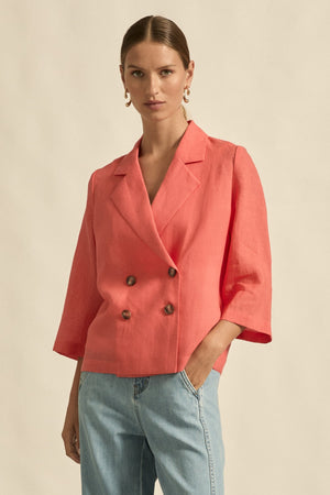 valley jacket - melon|  zoe kratzmann| considered design