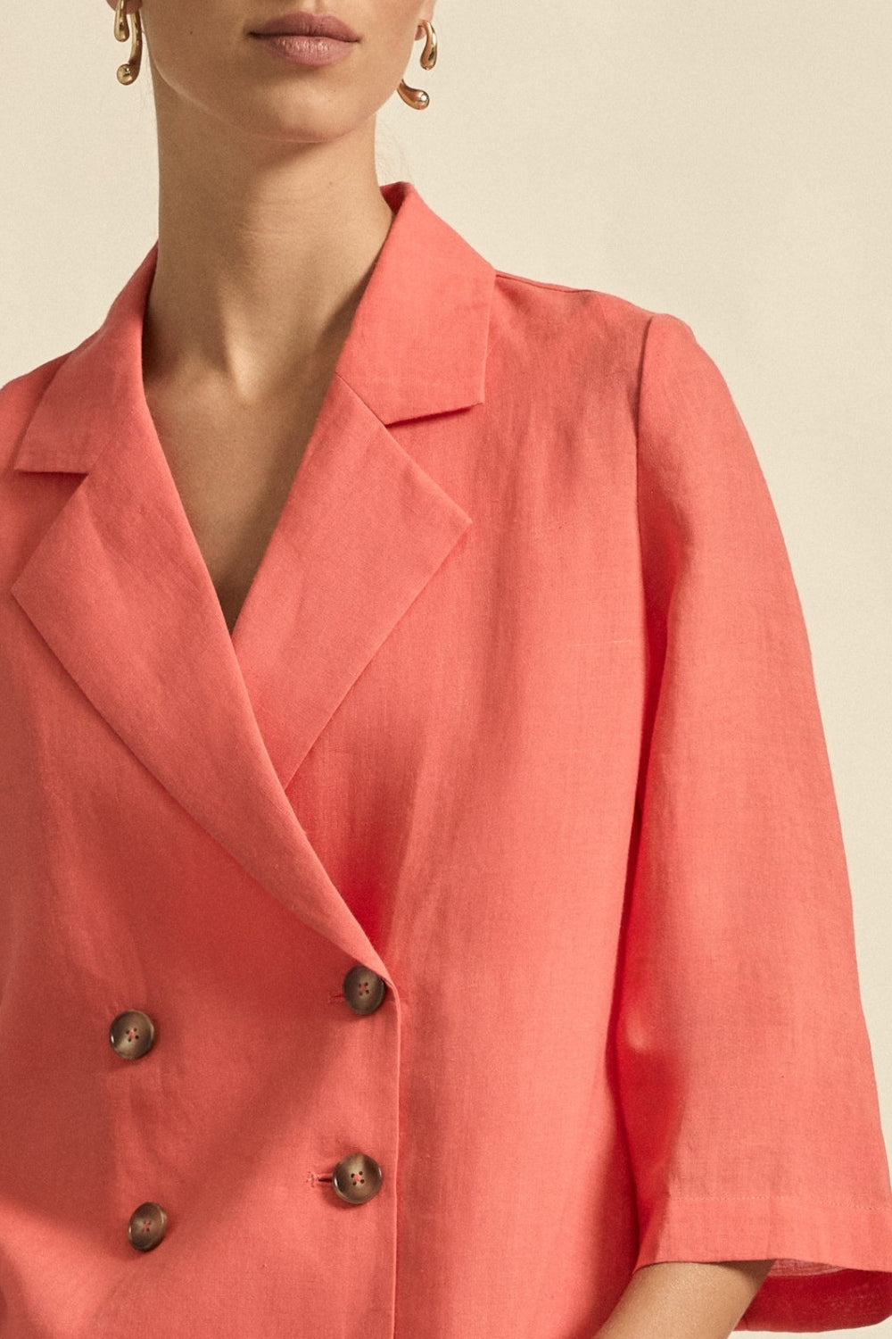 valley jacket - melon|  zoe kratzmann| considered design