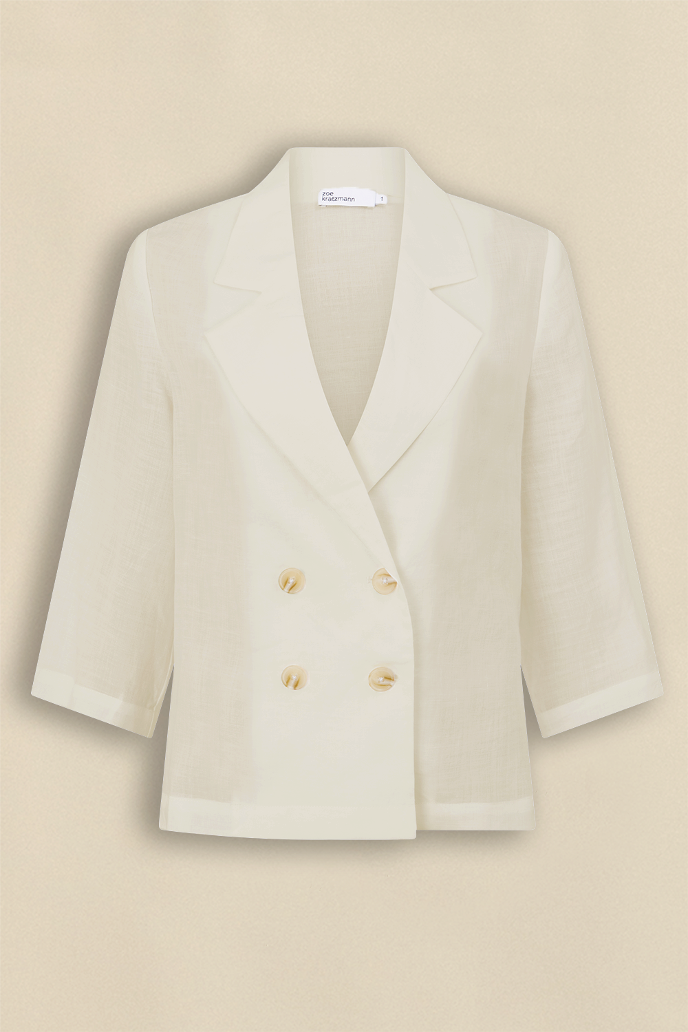 valley jacket - porcelain|  zoe kratzmann| considered design