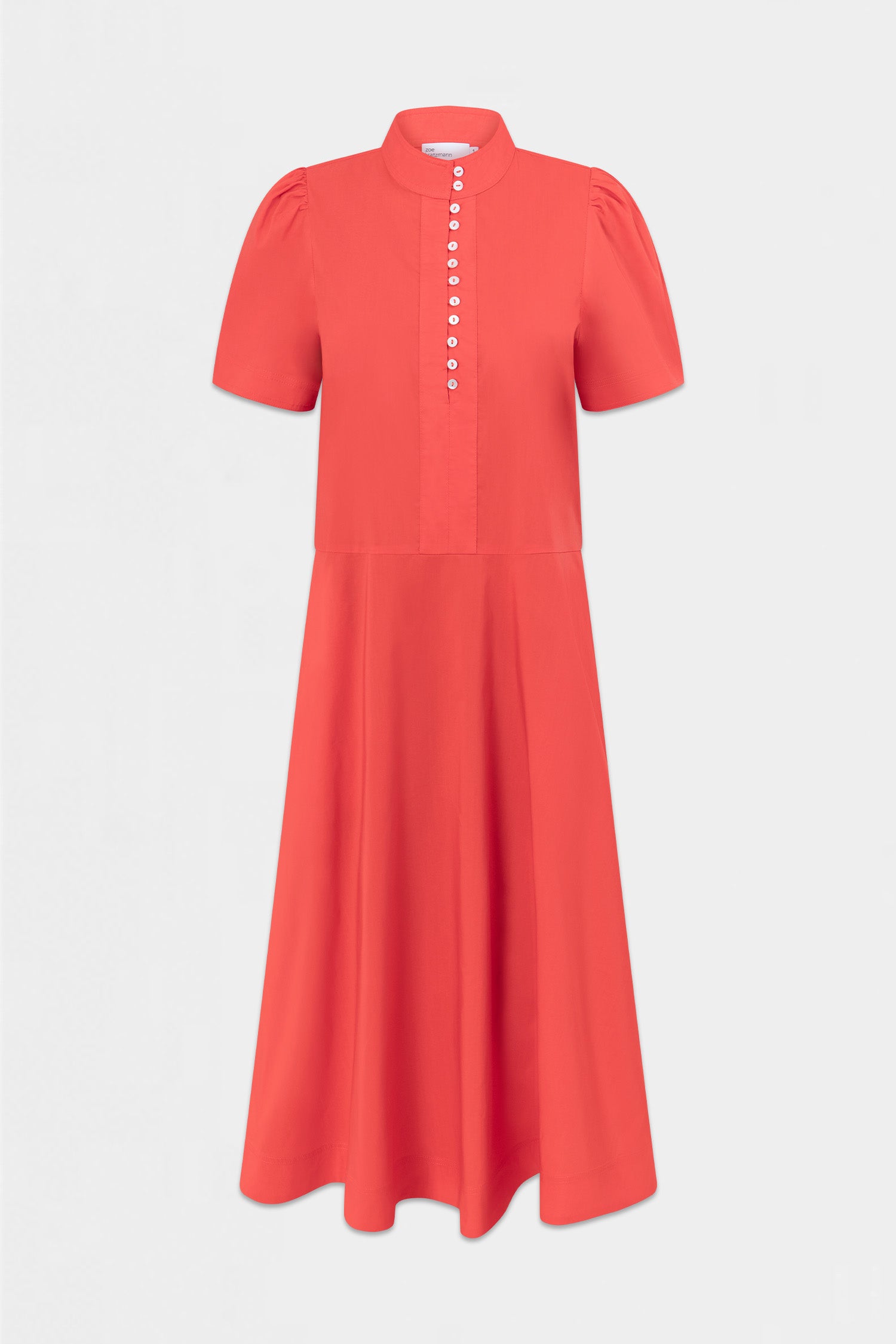 valour dress - papaya|  zoe kratzmann| considered design