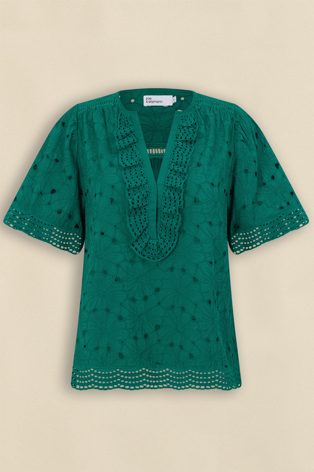 vantage top - emerald|  zoe kratzmann| considered design
