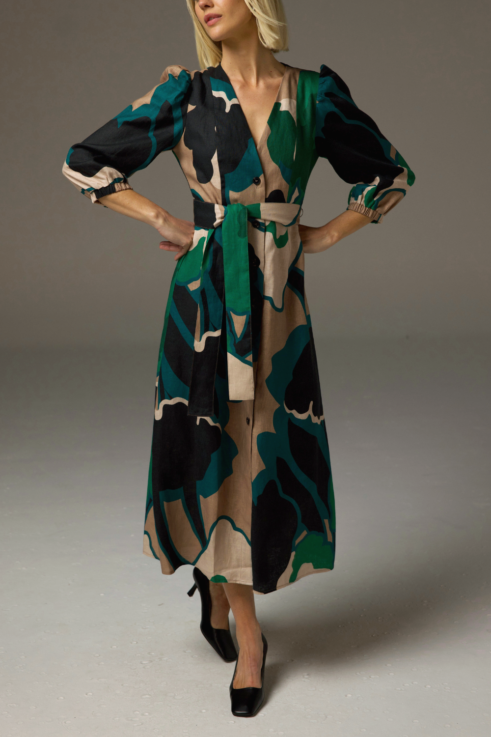 verge dress - organic botanic