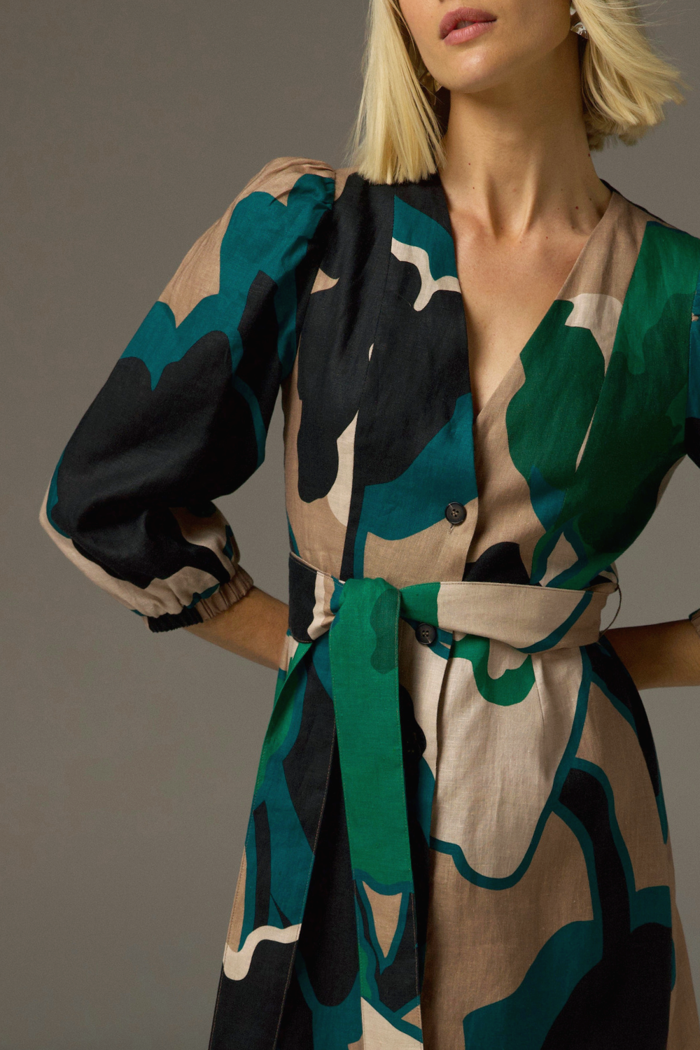 verge dress - organic botanic