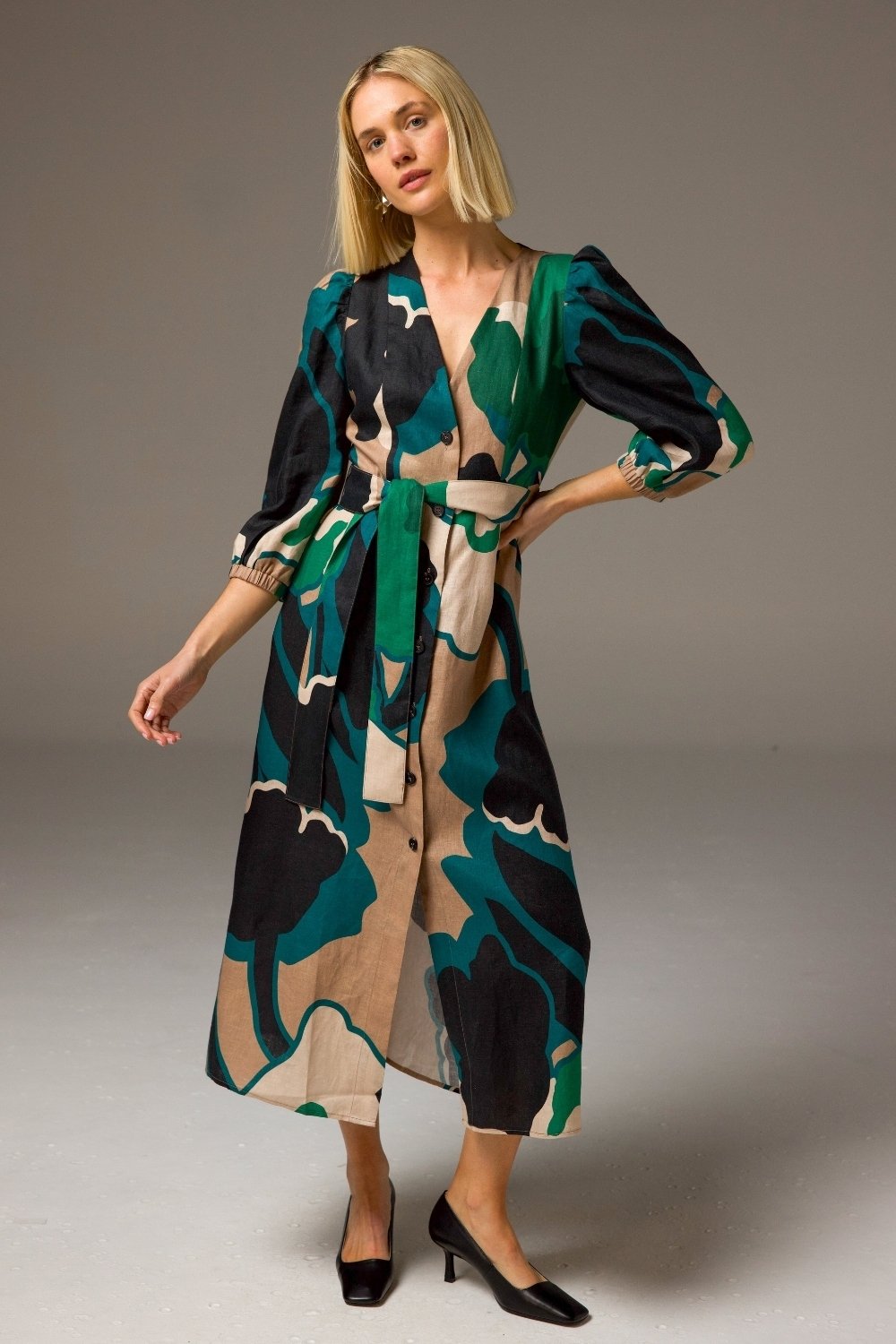 verge dress - organic botanic