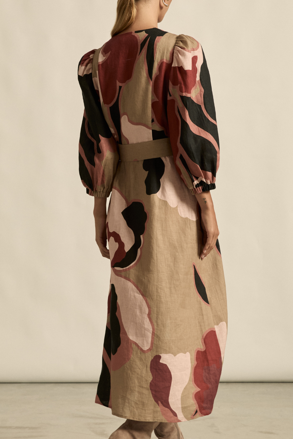 verge dress - tearose organic