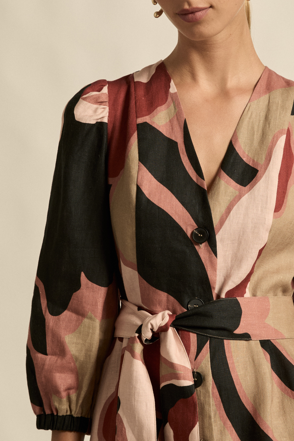 verge dress - tearose organic