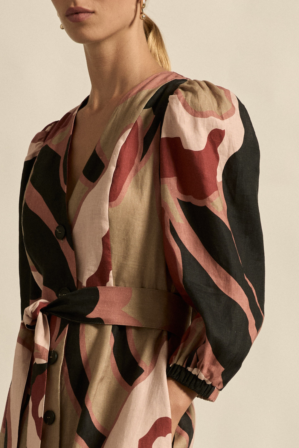 verge dress - tearose organic