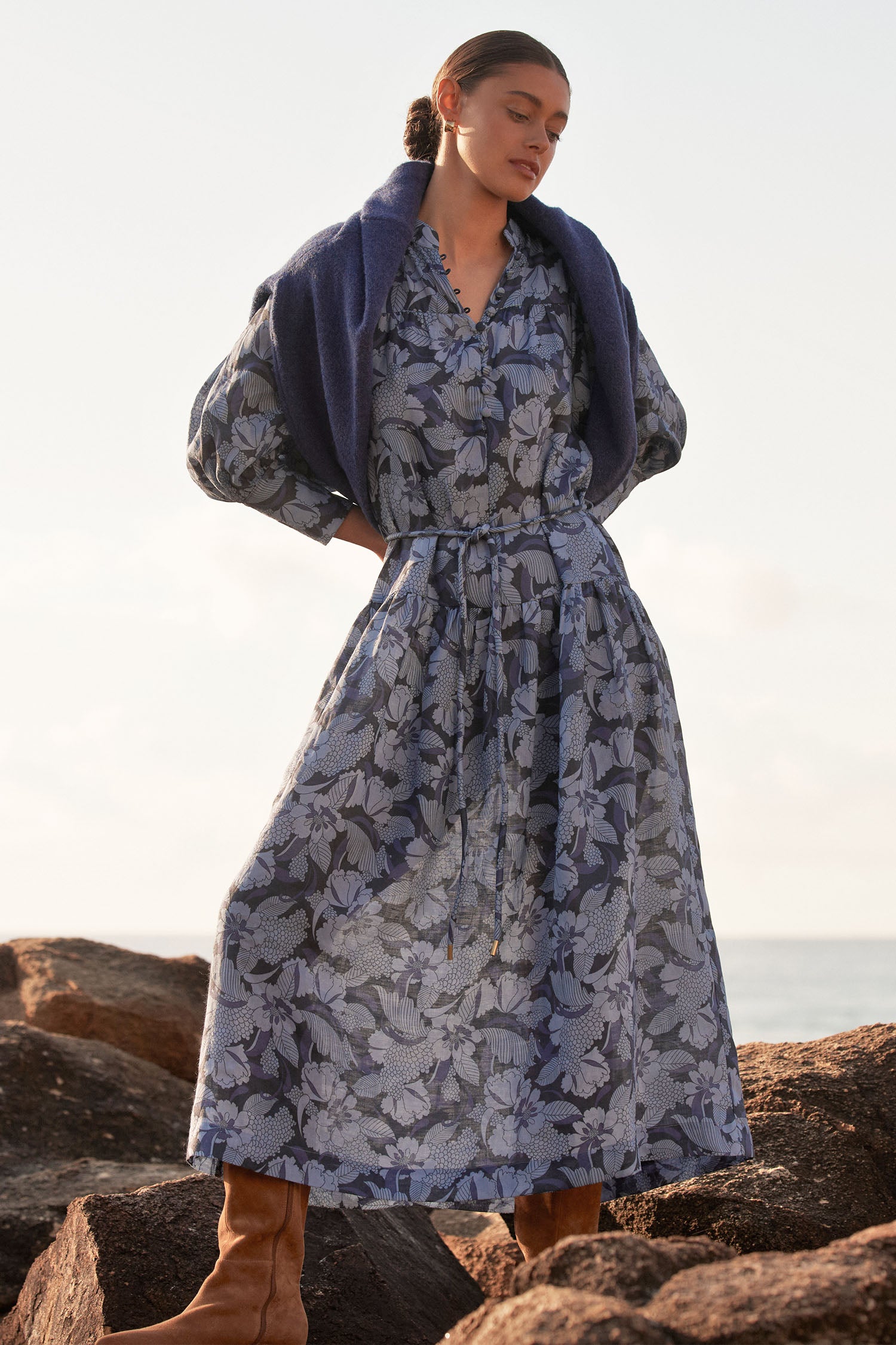 vesper dress - moonstone garden|  zoe kratzmann| considered design