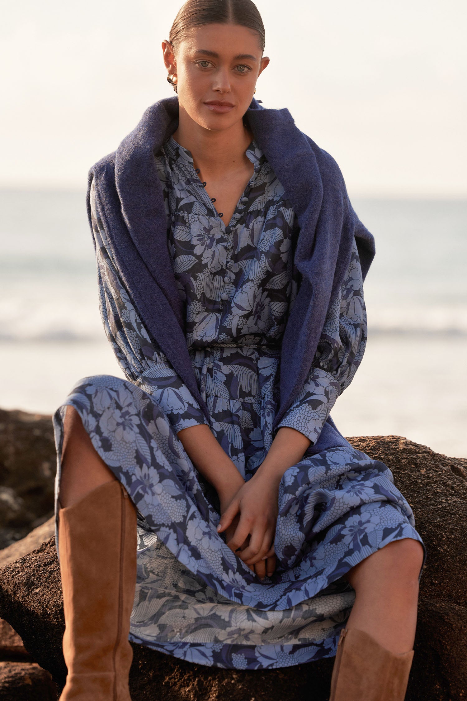 vesper dress - moonstone garden|  zoe kratzmann| considered design