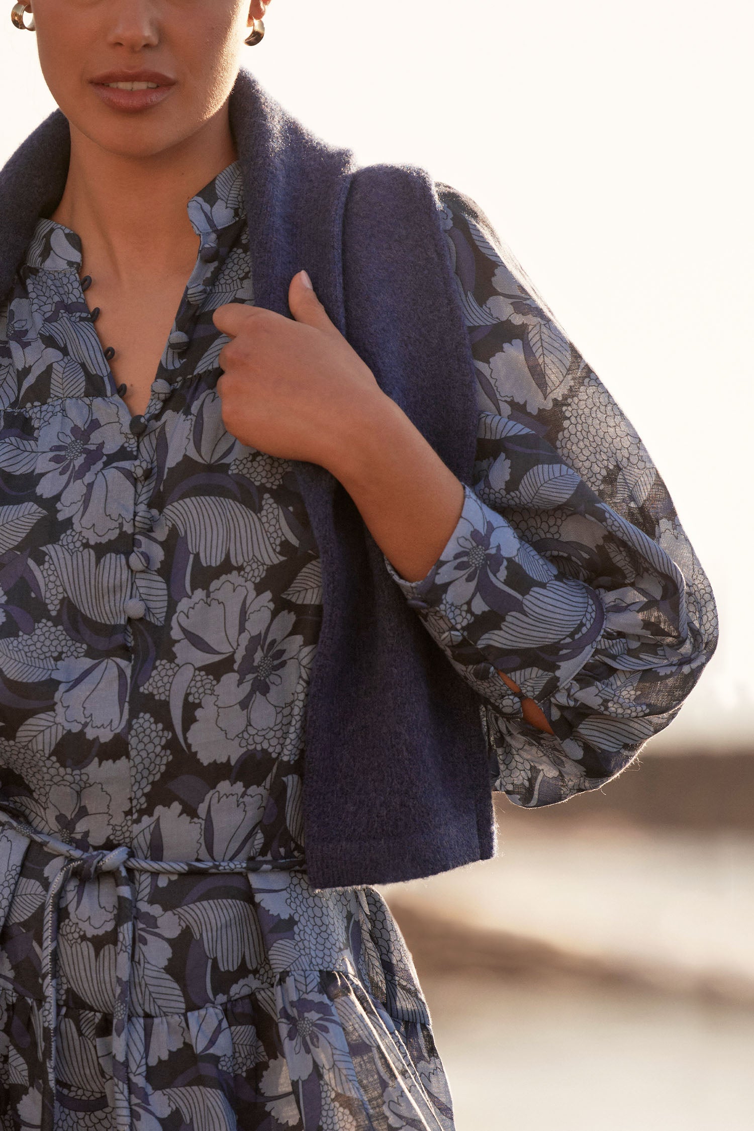 vesper dress - moonstone garden|  zoe kratzmann| considered design