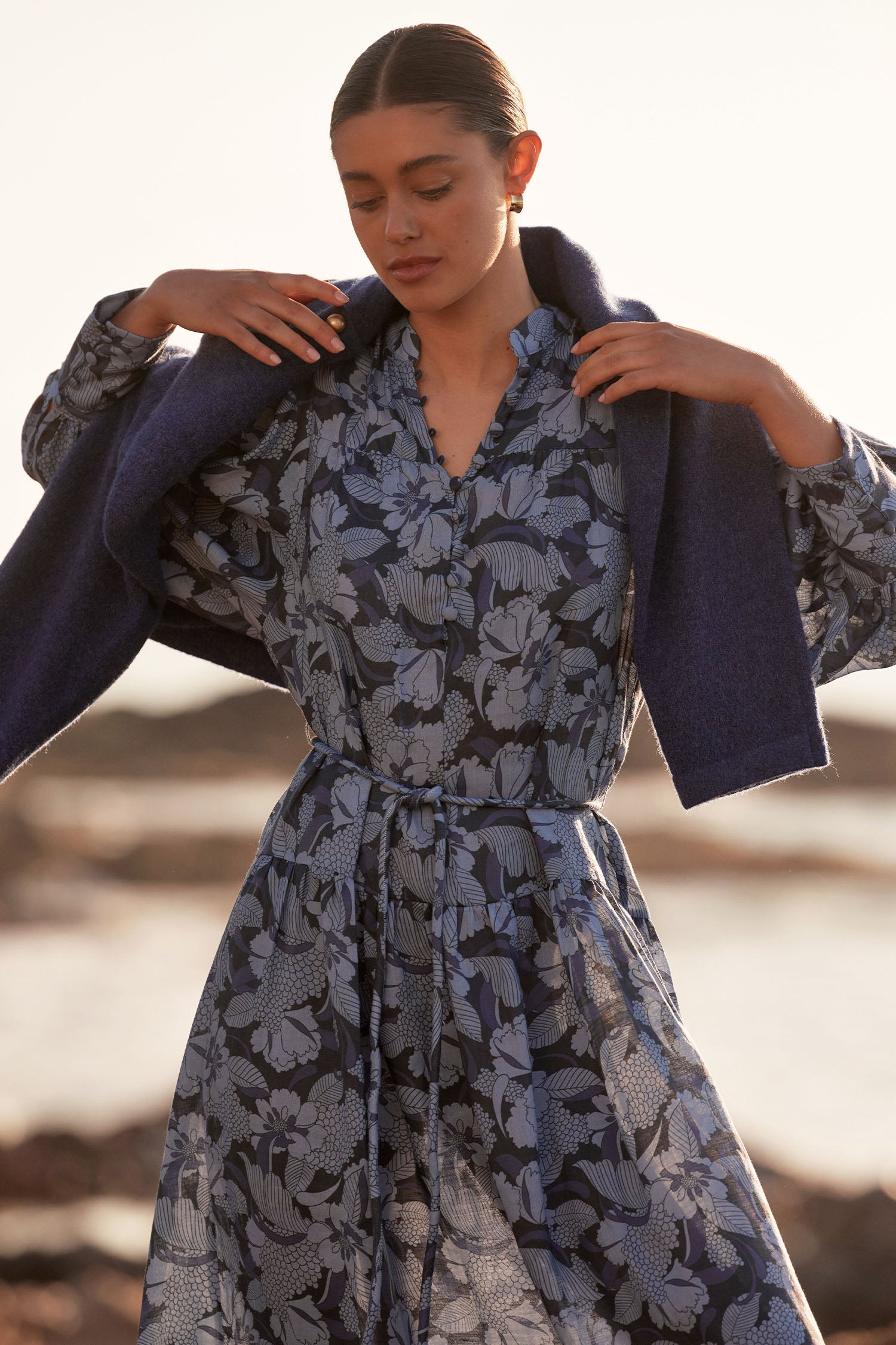 vesper dress - moonstone garden|  zoe kratzmann| considered design